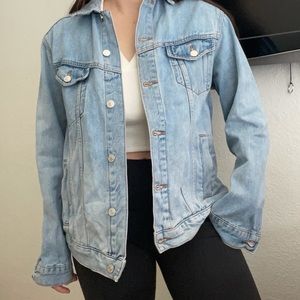 Topshop Moto Denim Jacket
